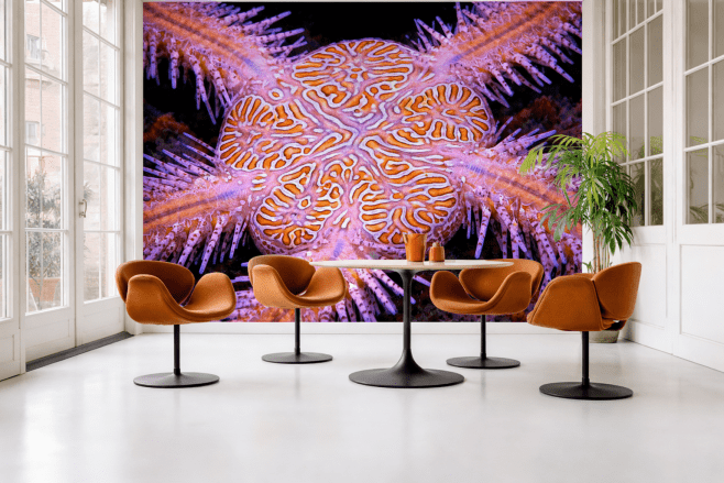 Coral Pattern Mosaic