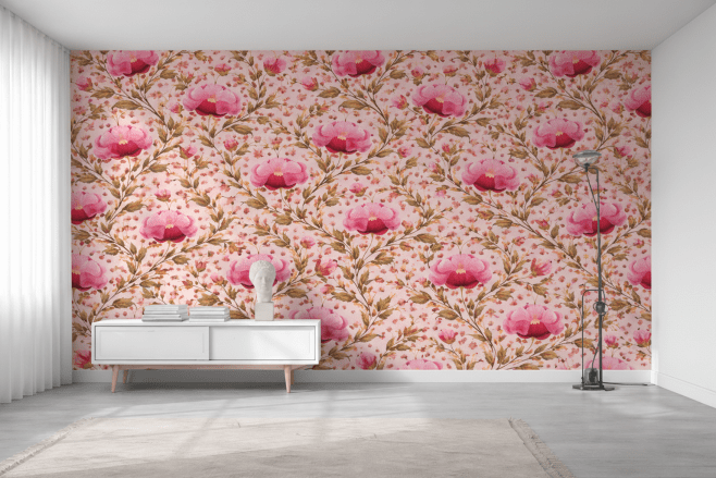 Quartz Blossom Tapestry