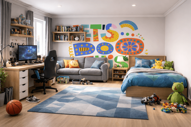 Vibrant Motif Mosaic