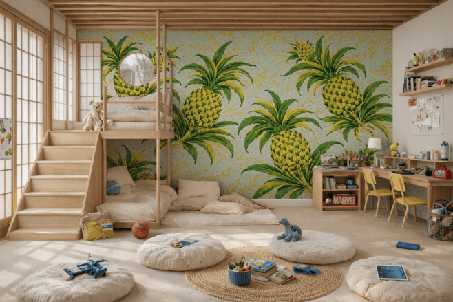 Tropical Pineapple Lattice