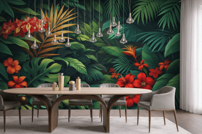 Tropical Ink Imprint