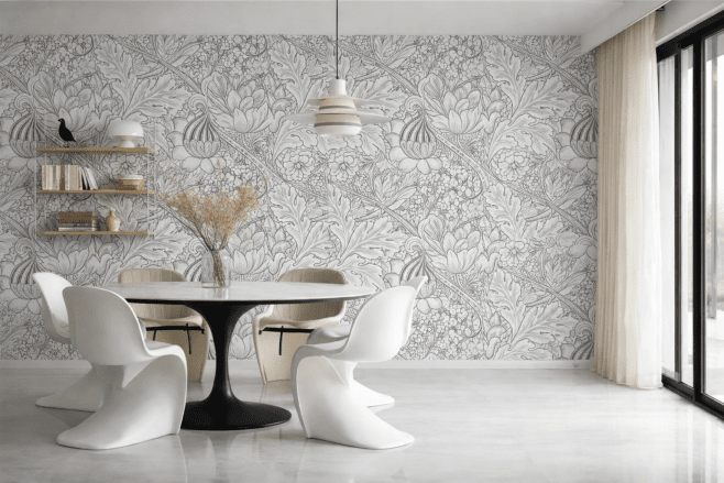 Silken Frond Tapestry