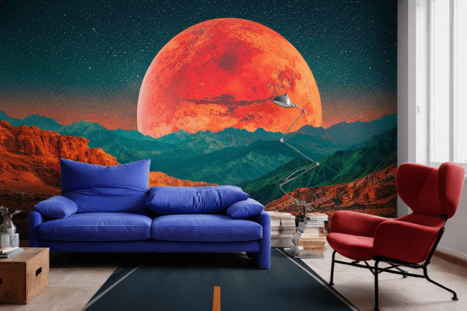 Crimson Granite Horizon