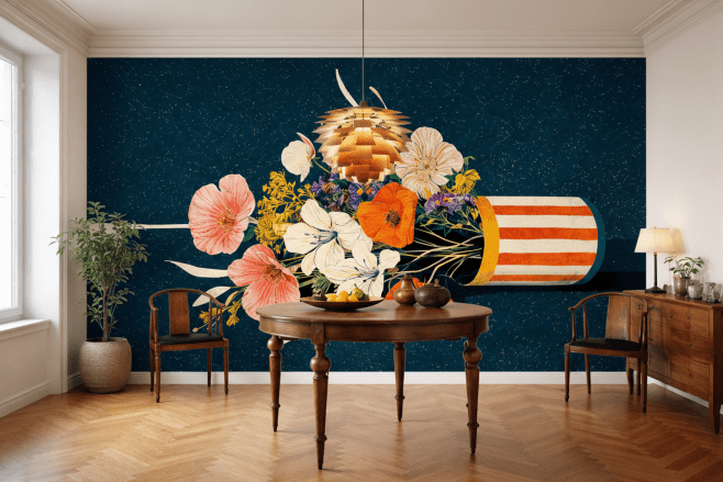 Garnet Blossom Embrace