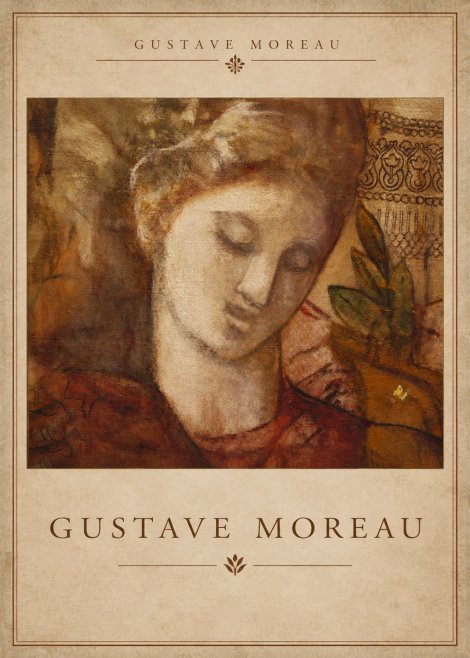Gustave Moreau Female Head Study No4 - Poster