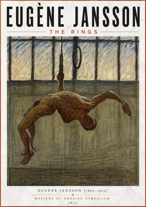 Eugène Jansson The Rings No6 - Poster