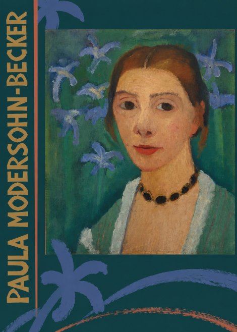Paula Modersohn-Becker Self-portrait with Blue Flowers No2 - Poster
