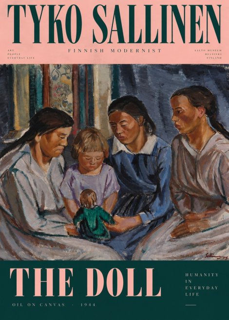 Tyko Sallinen The Doll No4 - Poster