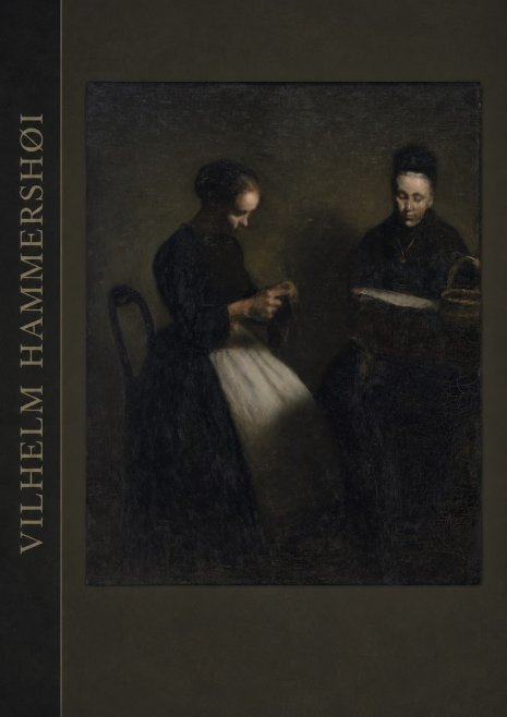 Vilhelm Hammershøi Two Women Knitting No2 - Poster