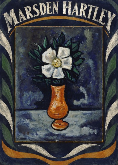 Marsden Hartley Flower in Vase No4 - Poster