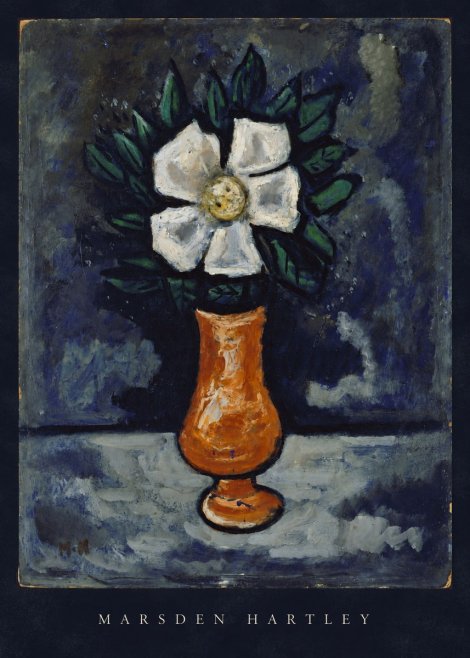 Marsden Hartley Flower in Vase No6 - Poster