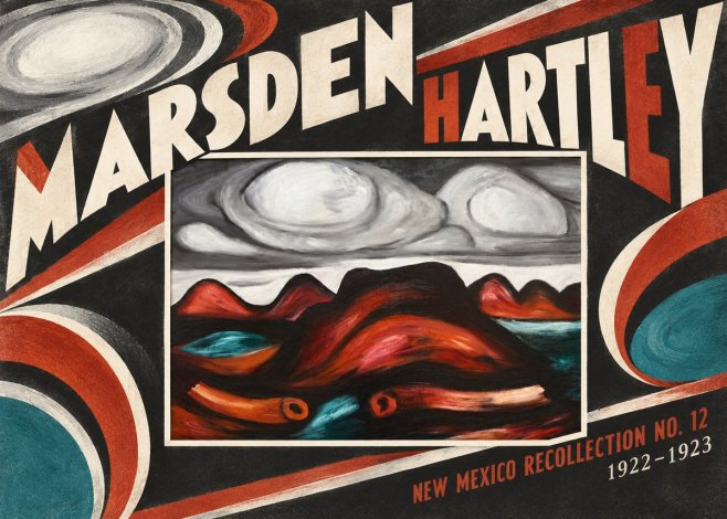 Marsden Hartley New Mexico Recollection No. 12 No5 - Poster