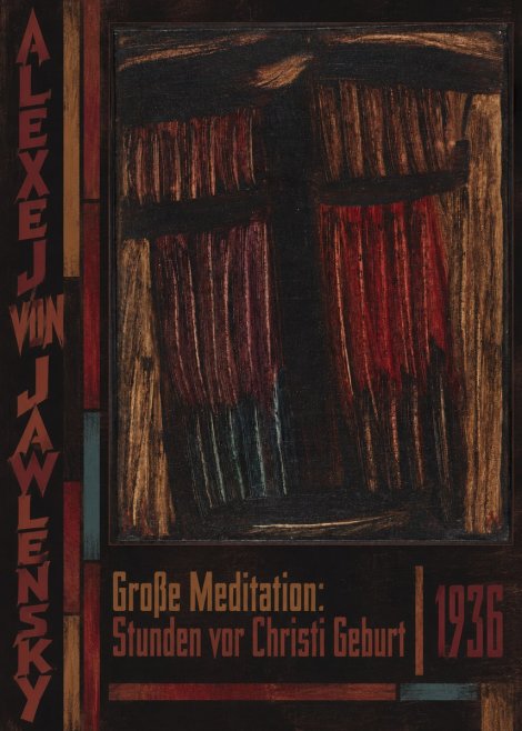 Alexej von Jawlensky Große Meditation: Stunden Vor Christi Geburt No3 - Poster