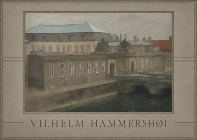 Vilhelm Hammershøi The Old Christiansborg, Late Autumn No3 - Poster