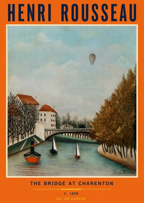 Rousseau The Bridge at Sevres No4 - Poster