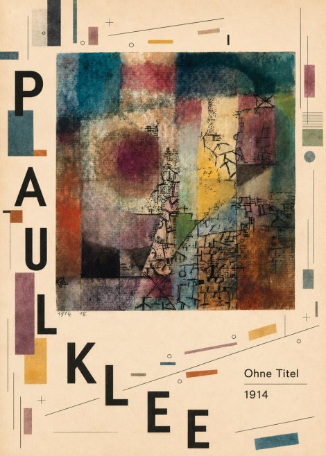 Paul Klee Ohne Titel I No6 - Poster