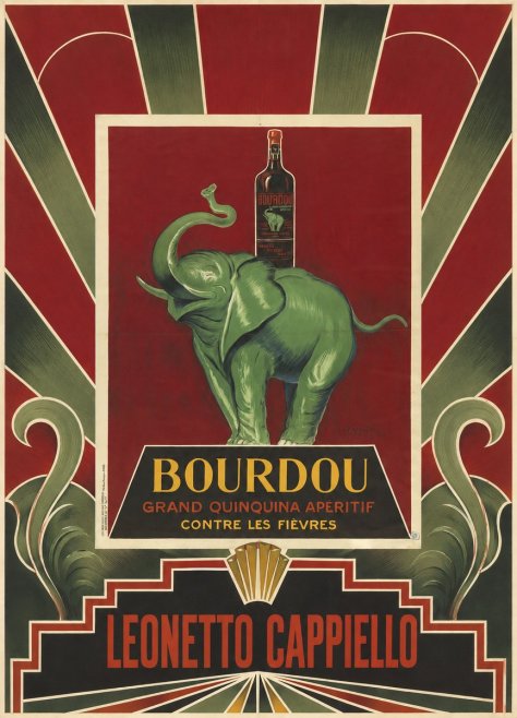 Leonetto Cappiello Bourdou No6 - Poster