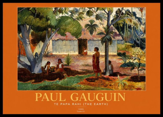 Paul Gauguin Te Papa Rahi (the Earth) No1 - Poster