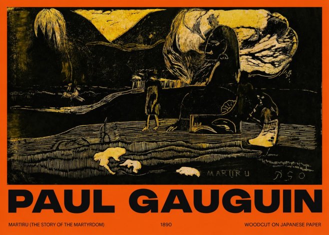 Paul Gauguin Mairit U No6 - Poster