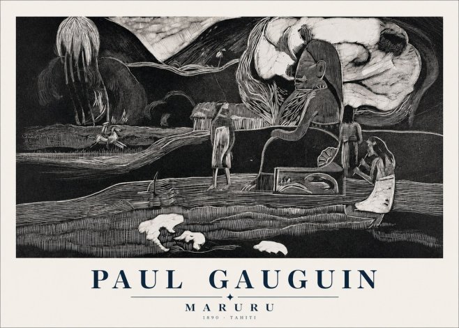 Paul Gauguin Maruru No1 - Poster