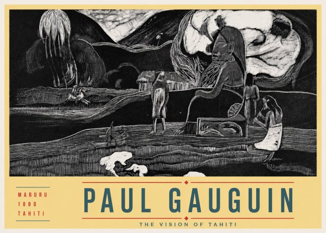 Paul Gauguin Maruru No4 - Poster