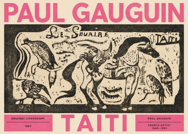 Paul Gauguin Taiti No3 - Poster