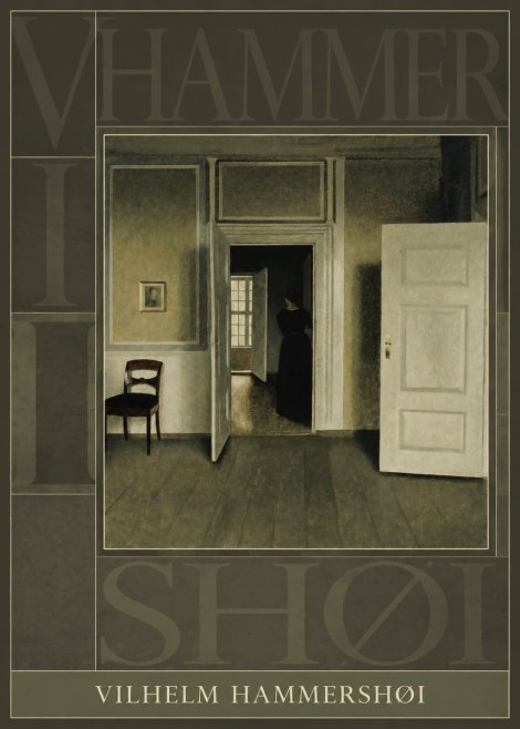Vilhelm Hammershøi Interior with a Woman Seen from the Back No5 - Poster