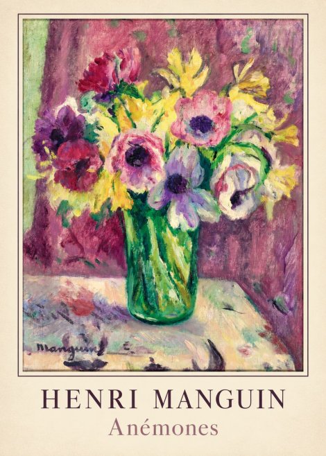 Henri Manguin Anémones No2 - Poster