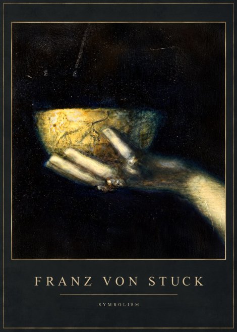 Franz von Stuck Die Schöne Hand Mit Der Schale No3 - Poster