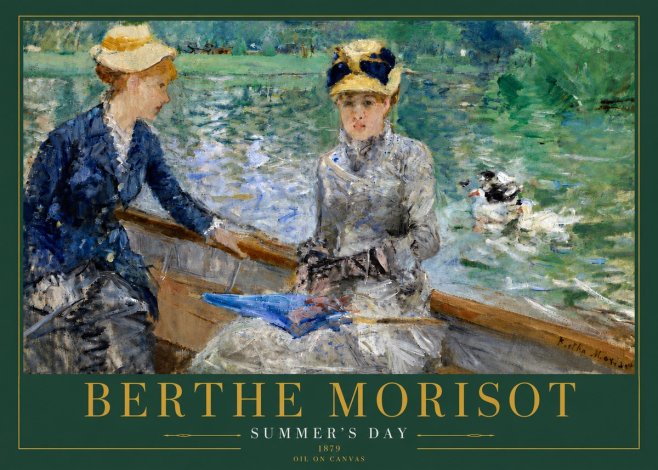 Berthe Morisot Summer's Day No5 - Poster