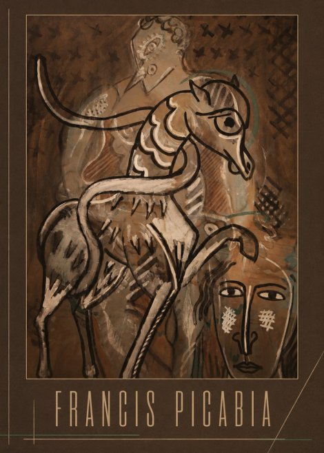 Francis Picabia Stylized Figures and Horse No2 - Poster