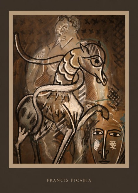 Francis Picabia Stylized Figures and Horse No4 - Poster