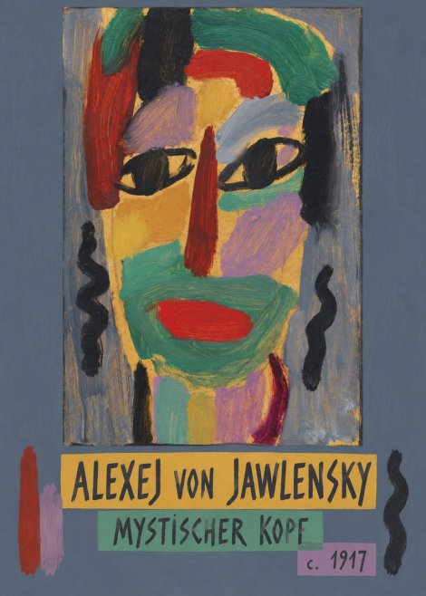 Alexej von Jawlensky Mystischer Kopf No3 - Poster