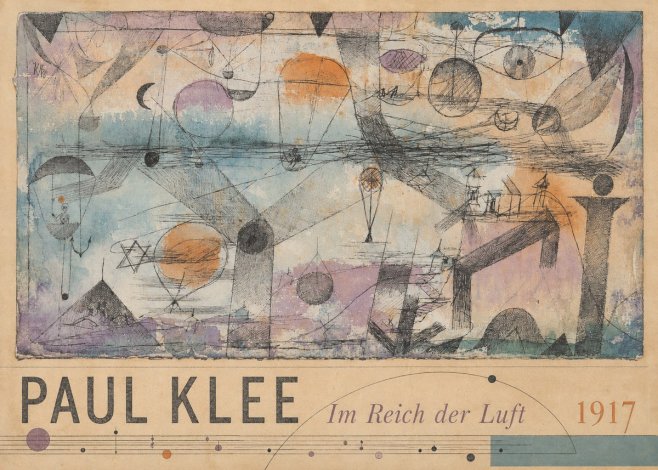 Paul Klee Im Reich Der Luft No4 - Poster