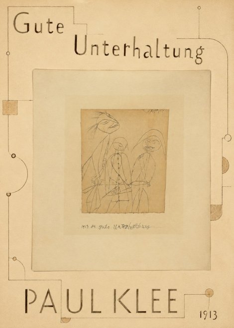 Paul Klee Gute Unterhaltung No3 - Poster