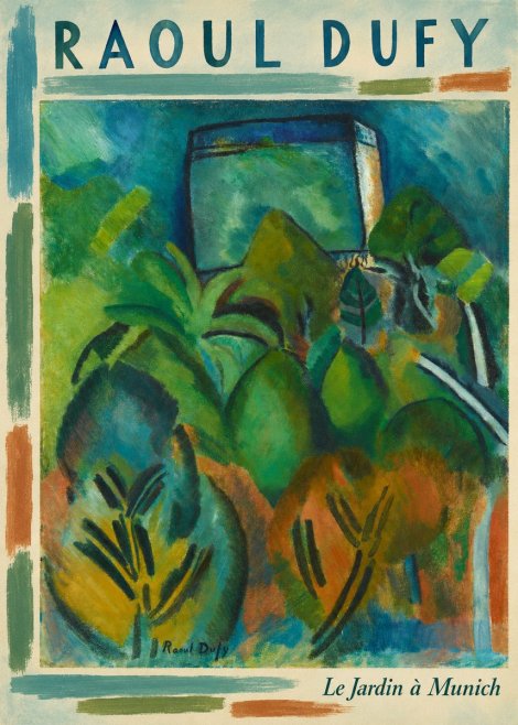 Raoul Dufy Le Jardin À Munich No5 - Poster
