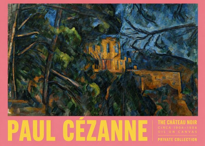 Paul Cézanne The Château Noir No3 - Poster