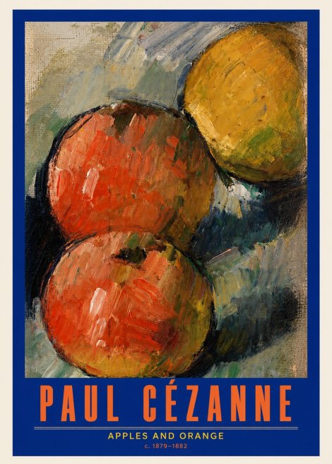 Paul Cézanne Apples and Orange No2 - Poster