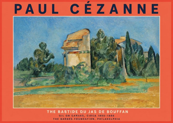 Paul Cézanne The Bastide Du Jas De Bouffan No2 - Poster