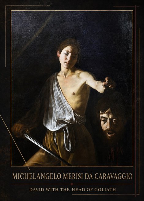 Michelangelo Merisi da Caravaggio David with the Head of Goliath II No1 - Poster