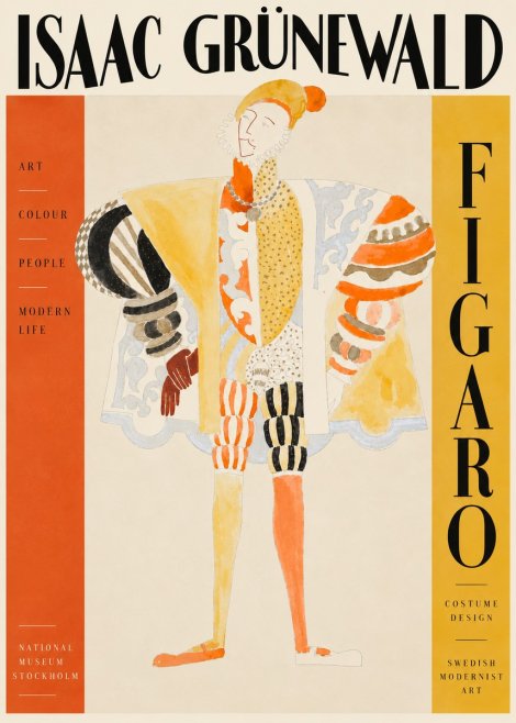 Isaac Grünewald Figaro I No4 - Poster