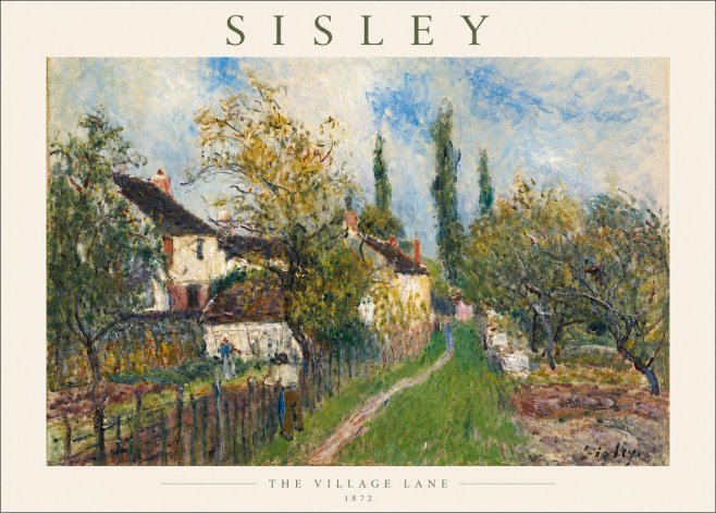 Sisley The Village Lane No5 - Poster