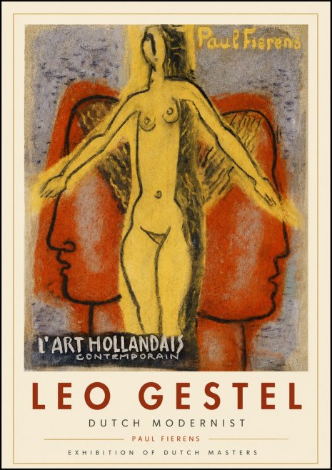 Leo Gestel L'art Hollandais Contemporain I No4 - Poster