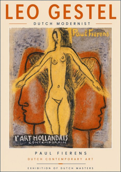 Leo Gestel L'art Hollandais Contemporain I No5 - Poster