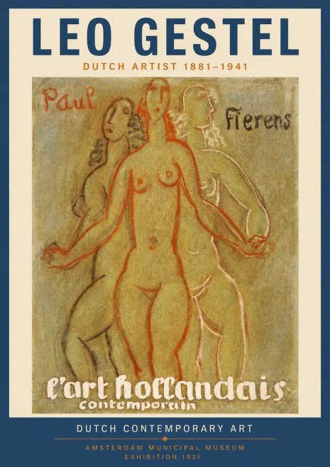 Leo Gestel L'art Hollandais Contemporain II No3 - Poster