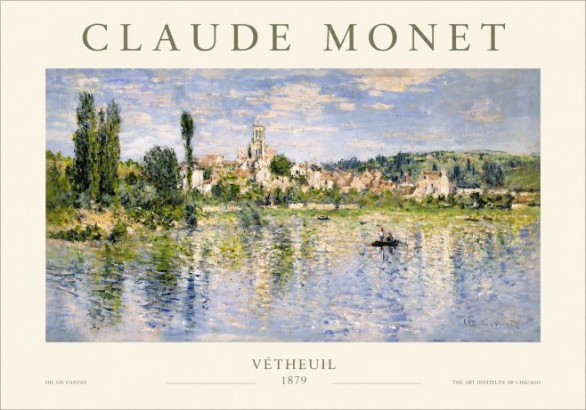 Monet Vétheuil No3 - Poster