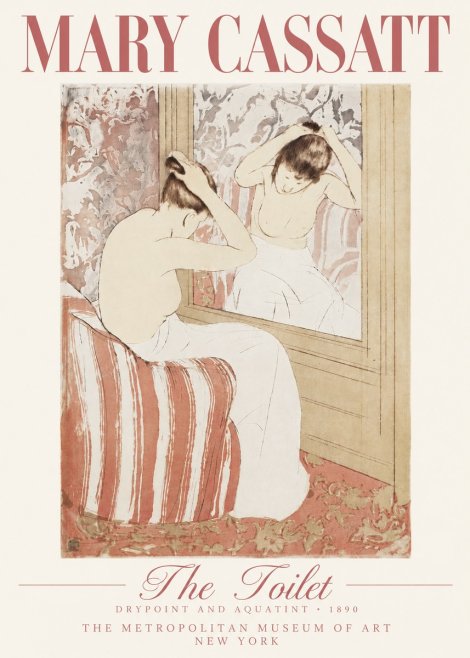 Mary Cassatt The Toilet No5 - Poster
