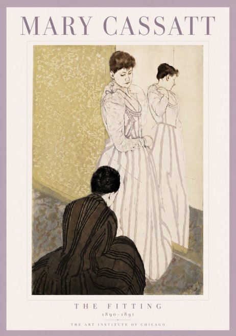 Mary Cassatt The Fitting No5 - Poster