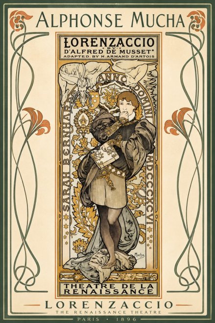 Mucha Lorenzaccio No2 - Poster