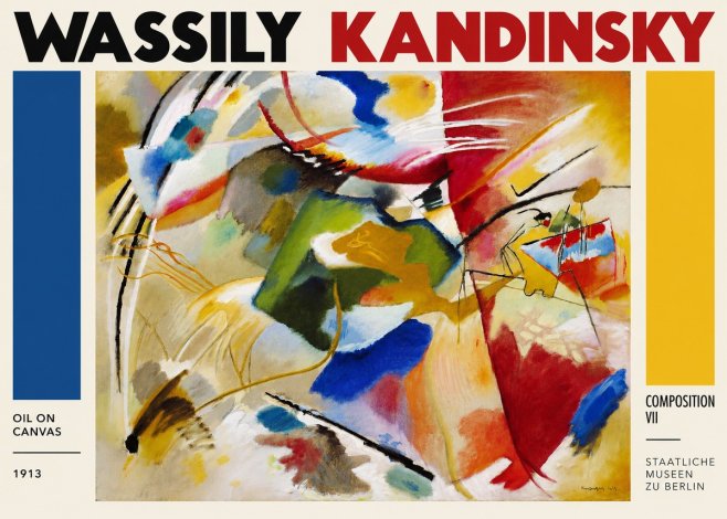 Kandinsky Composition Vii II No4 - Poster